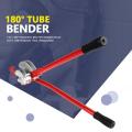 1 Pcs Tube Bender 2 in 1 180 degree Handheld Red Pipe Bender Heavy Duty Tube Bending Tool 15mm/22mm
