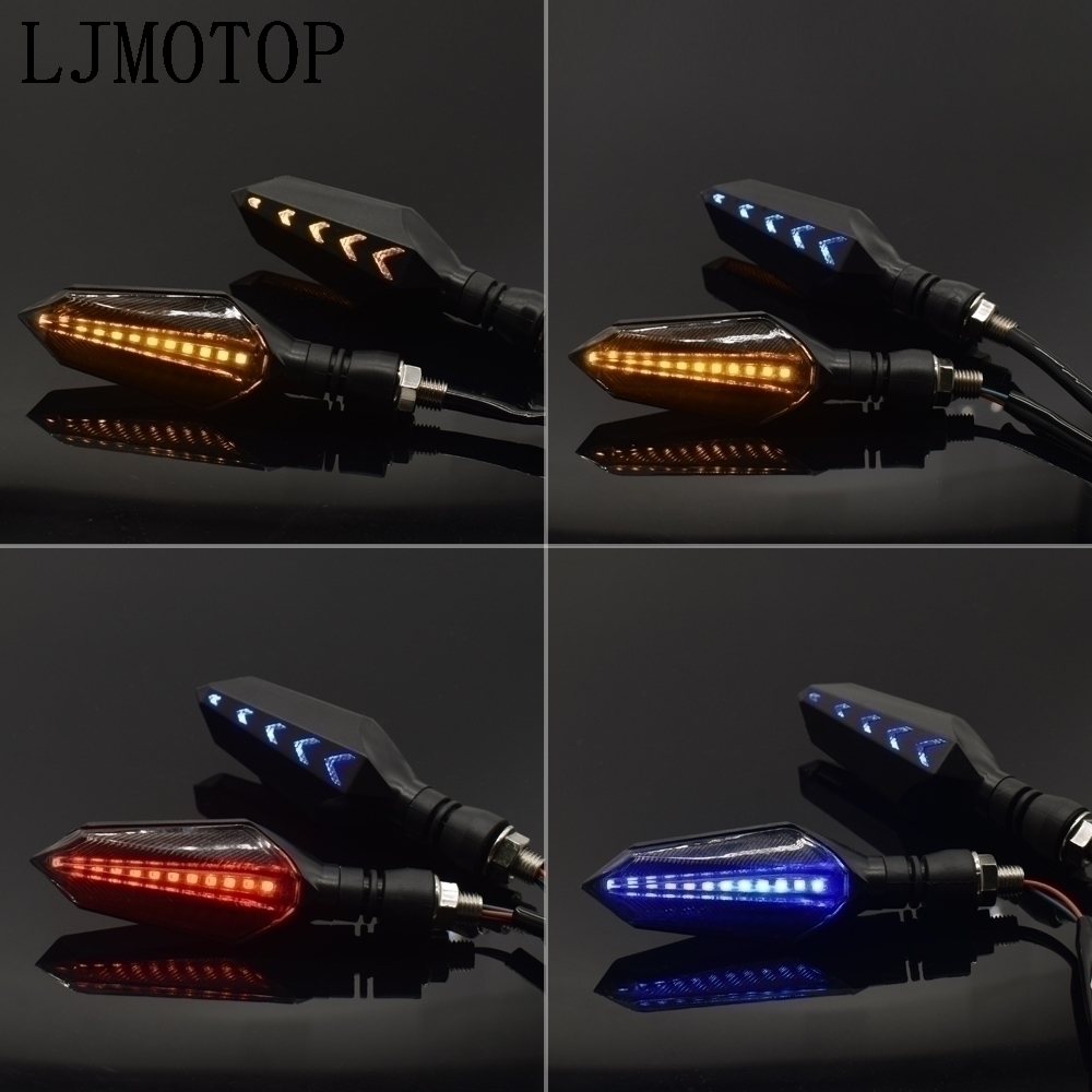 Universal Motorcycle Turn Signal LED Lights Indicators Signal light For Yamaha YZF R3 YZF R25 YZF R6 YZF 600R FZR 600 FZ600