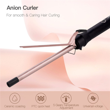 Professional Electronic Curling Wand Hair Iron Wave Fast Curling Irons 9mm 25mm 28mm Hair Wave Curler Ceramic Barrel Stylish 21