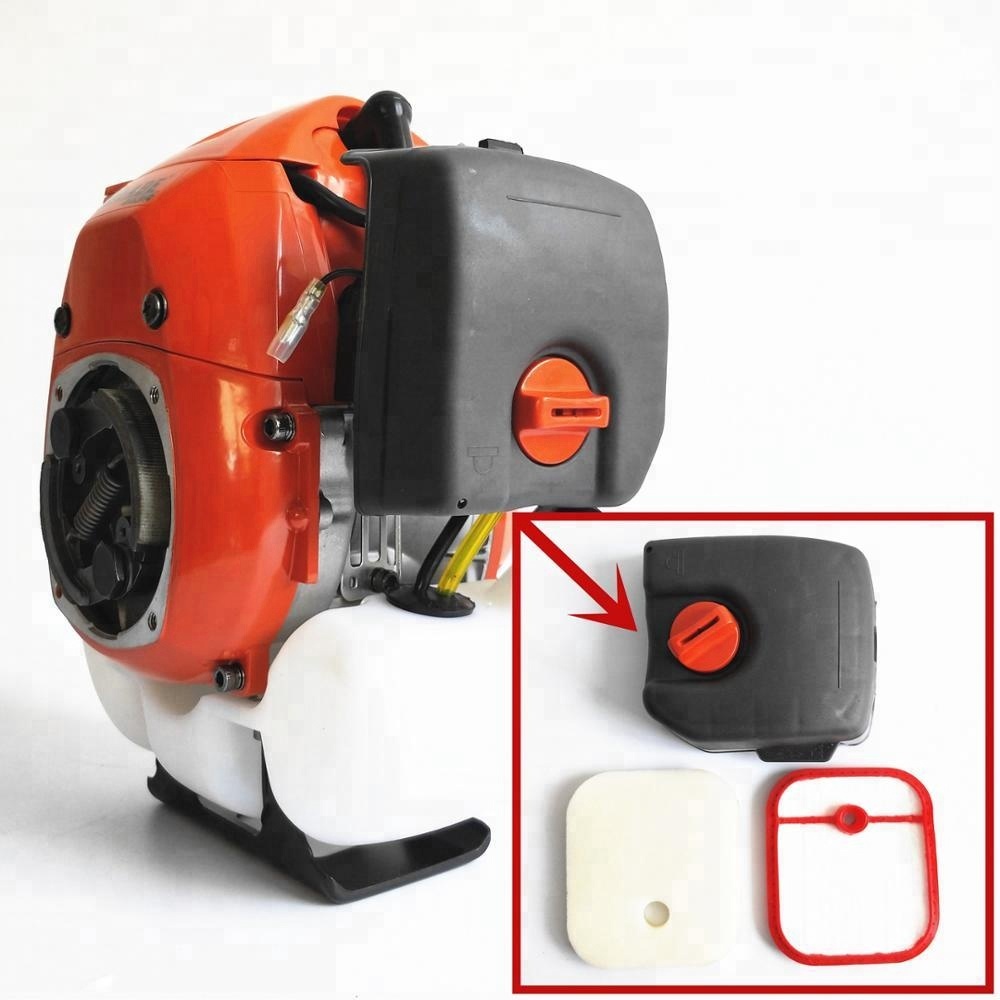 red/orange 42cc engine hoods machine engine parts brush cutter engine
