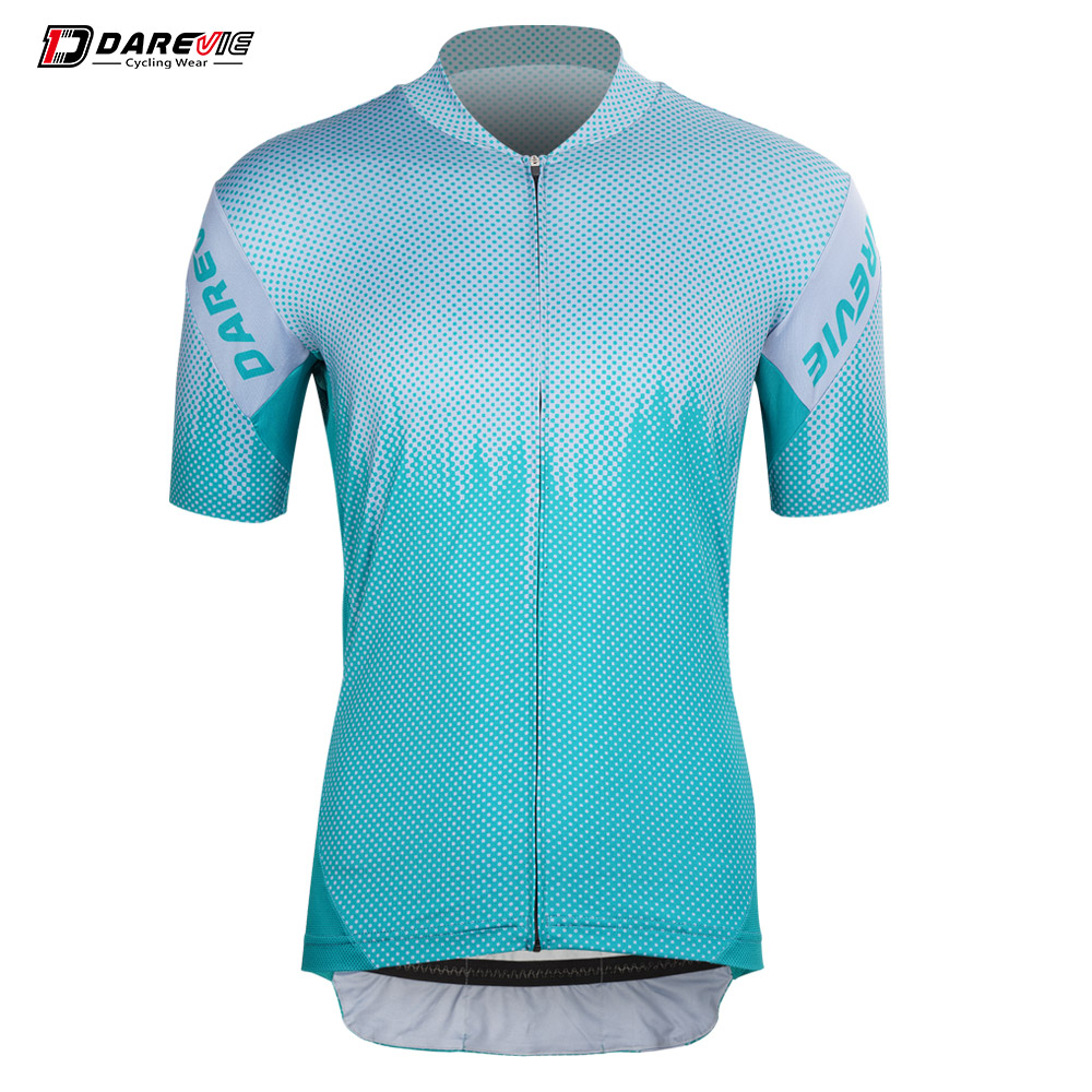 Dareive Cycling Jersey Men High Quality 2021 Newest Cycling Jersey Summer Cool Quick Dry Green Environmental Protection Fabric