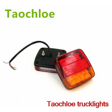 1pair 12V 20leds truck Trailer stop lamp Lorry Bus BRAKE Lamp REAR light TAIL light REVERSE LIGHT TURN INDICATOR external light