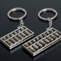 Keyring abacus model key chain