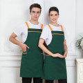 2019 Chef Waiter Waitress Apron Men Women Food Service Restaurant Canteen Cafe Kitchen Hotel Baking Cook Bar Work Uniforms