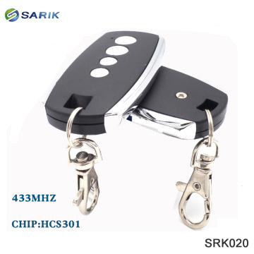 6PCS 4 Buttons Rolling Code HCS301 Universal Garage Door Remote Control work with open code Receiver with hcs301 433mhz