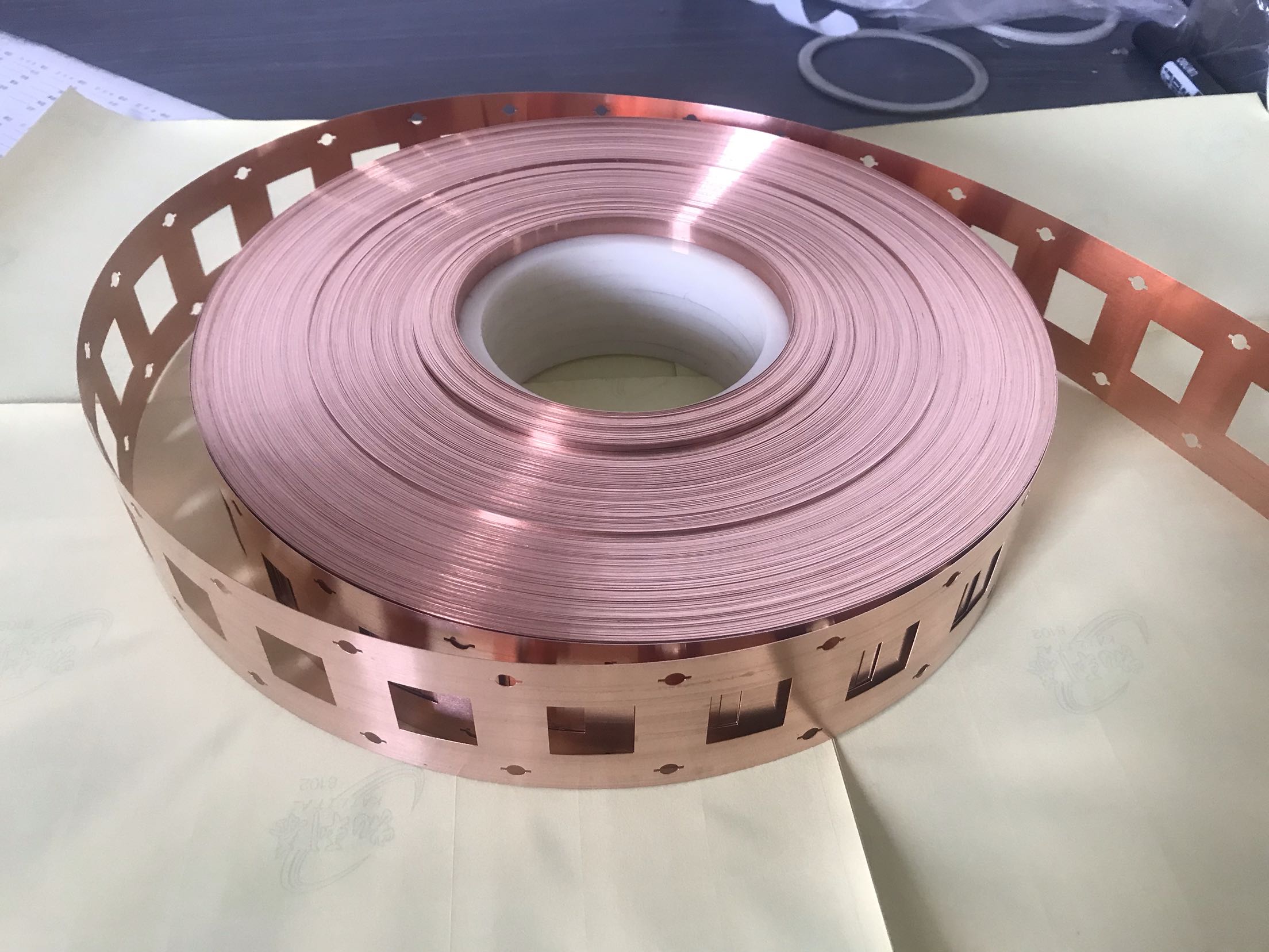 5 Meter 0.2*47mm Pure copper strip for 2P 32650 battery screw connecting Pure copper strip sheet