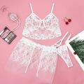 2020 New Sexy Womens Lace Mesh Sexy Set Bandage Lingerie Nightwear Underwear G-string Babydoll Sleepwear Exotic Sets