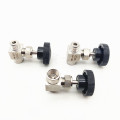 needle valve Adjustable 1/4" 3/8"1/2" male to female thread stainless steel 304 Flow Control shut off crane