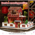 Doll House DIY Miniature Dollhouse Model Wooden Toy Furnitures Lifelike Cute Dolls Houses Toys For Children Birthday Gifts
