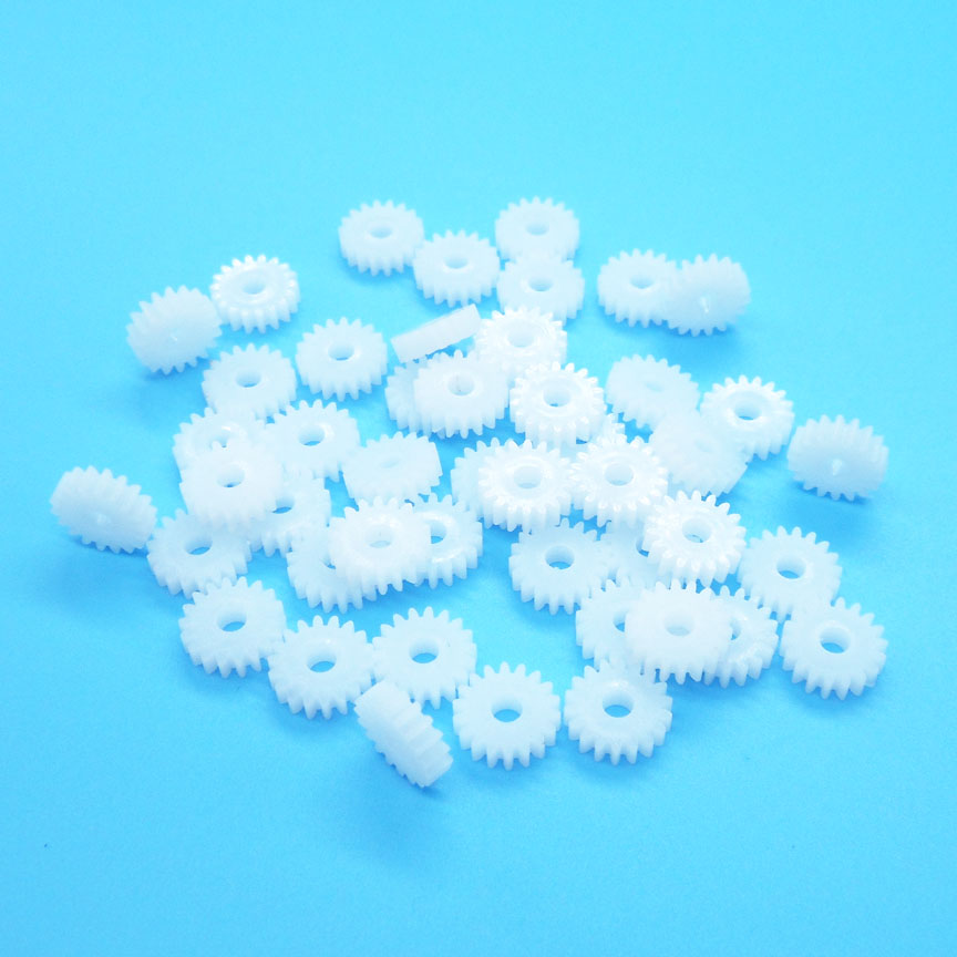 183A 0.5M Plastic Gear 18 Teeth Tight for 3mm Shaft Motor Fitting UAV Model Toy Accessories 100pcs/lot