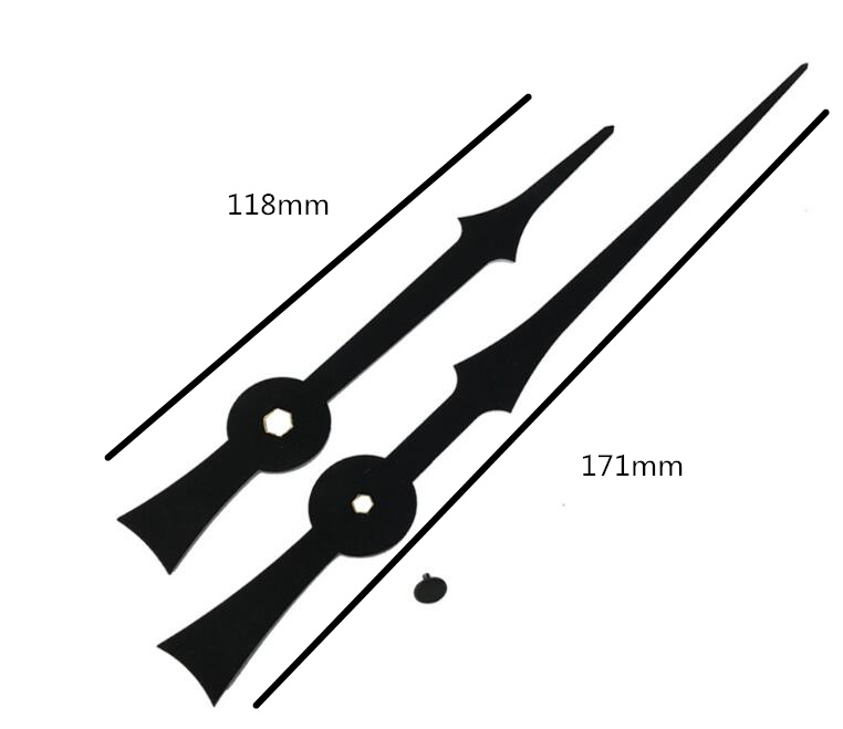 1 set 28mm shaft DIY Household accessories Scan the mute Quartz Wall Clock Movement Kit Spindle Mechanism shaft with metal hook