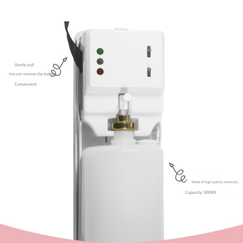 Auto Perfume Dispenser Air Freshener Wall Mounted Hotel Fragrance Machine 300Ml Can for Bathroom Toilet