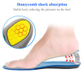 Sport Running Silicone Gel Insoles Foot Care for Plantar Fasciitis orthopedic Massaging Shoe Inserts Shock Absorption Shoes Pads
