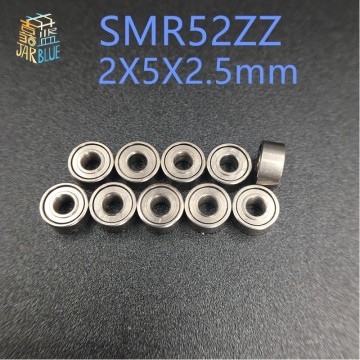3pcs SMR52 ZZ CB ABEC7 2x5x2.5 mm Stainless steel hybrid ceramic ball bearing 2mm smr52-2z fishing bearing 2*5*2.5mm