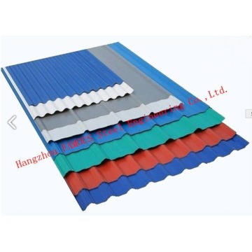 Corrugated or Trapezoidal Resin Plastic UPVC Roofing Tile Sheet for Warehouse Building ASA Coated