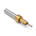 Tiny Hss Wood Hole Drill Bit 3mm x 8mm Shank Timber Wood Working Countersink Drill Bit Kit Screw Cutter For Metal Wood Alloy