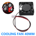 For Ender 3 3 Pro 5 1pc 4010 Mini 3D Printer Fan Cooling 24V Quiet Super Silent Fan Cooler 40mmx10mm 2 Pin Pohiks