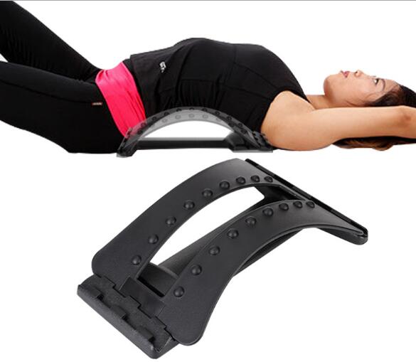 Patio Ben Back Massager Fitness Massage Equipment Stretch Relax Stretcher Lumbar Support Spine Pain Relief Chiropractic