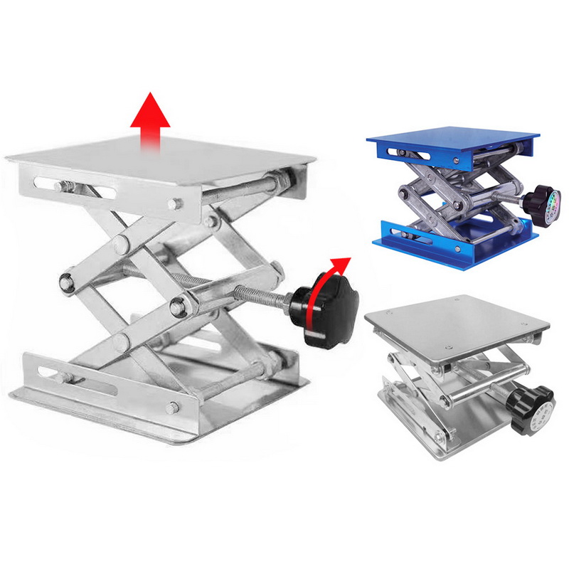Aluminum Router Lift Table Woodworking Engraving Lab Lifting Stand Rack lift platform Woodworking Benches ^o^