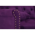Purple L Style Sofa For Living Room Comfortable Home Furniture Sofa Bed Chaise Lounge Sofa Furniture