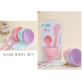 6Pcs/set Women Makeup Beauty DIY Facial Face Mask Mixing Bowl Set Makeup Brush Spoon Stick Tool Kit Beauty Cosmetic Tools