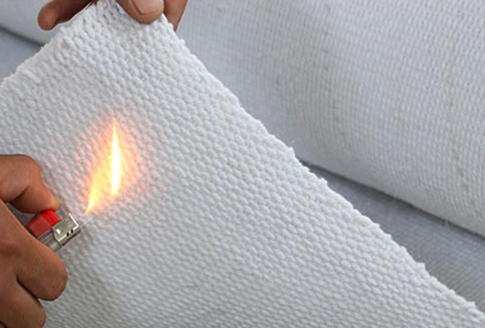 Ceramic fiber cloth, high temperature resistant, heat insulation cloth, fire curtain, electric welding, flame retardant, stone