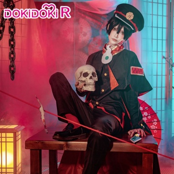 IN STOCK DokiDoki-R Anime Jibaku Shounen Hanako-kun Cosplay Jibaku Shounen Hanako Cosplay Men Costume Halooween Anime Costume