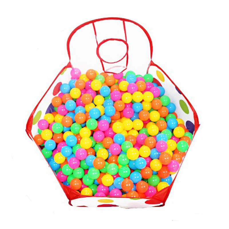 90cm Indoor Ocean Ball Pool for Kids Foldable Toys Tent Toys Storage Basket Home Playground for Baby Ocean Ball Playhouse
