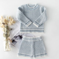 Baby Girls Clothes Autumn Spring Knit Baby Clothes Set Handmade Woolen Baby Boys Clothing Set Infant Newborn Baby Set