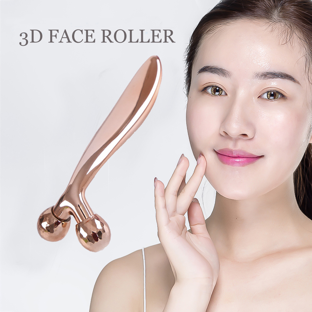 3D Face Lift Roller Massager Face Skin Care Tools Y Shape Rolle Instrument Beauty Tool for Face Lifting Wrinkle Remove