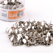 300PCS/BOX office Metal Thumb Tack Bulletin Board message paper fixed push pins Rust-proof high-quality needle