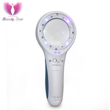 Beauty Star Portable Blue Cold Light LED Skin Analyzer With 8 Times Magnification Skin Analysis Detection Personal Skin Care