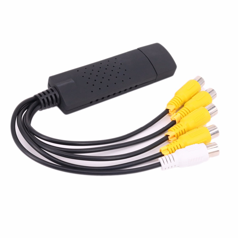 4 Channel USB2.0 USB Video Capture Grabber card to VHS to DVD recorder Capture Adapter