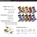 New Men's Socks Casual Business High Quality Happy Combed Cotton Socks Harajuku Fashion Clothing Gentleman Socks Men Gift