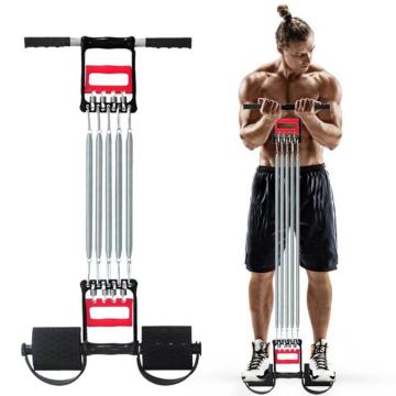 Body Building Foot Sit Up Spring Pedal Fitness Equipment Rally Home Office Portable Muscles Strengthen Physical Pull Rope