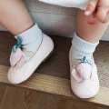 Cute Cartoon Newborn Baby Socks Fruit Kids Baby Girl Socks Anti Slip Cotton Soft Toddler Infant Socks Sokken Skarpetki