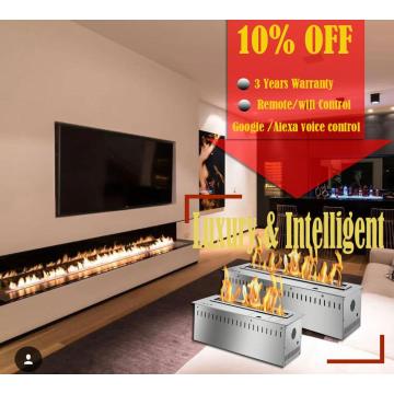 Inno-Fire 60 inch smart intelligent bio ethanol fireplace best fireplace remote control