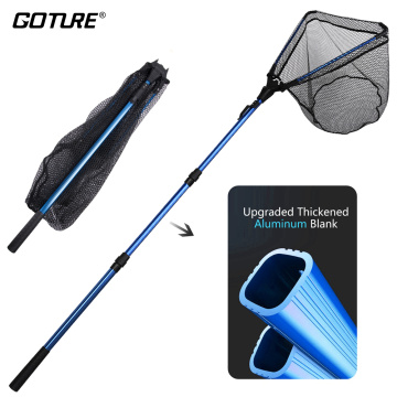 Goture Carp Fishing Land Net 1.02m 1.65m 2.20m Strong Aluminum Alloy Fishing Network Freshwater and freshwater Fishing Net