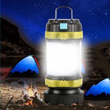 100W LED Camping Light USB Rechargeable Work Light Waterproof Searchlight Torch Emergency Flashlight Dimmable Spotlight Lantern