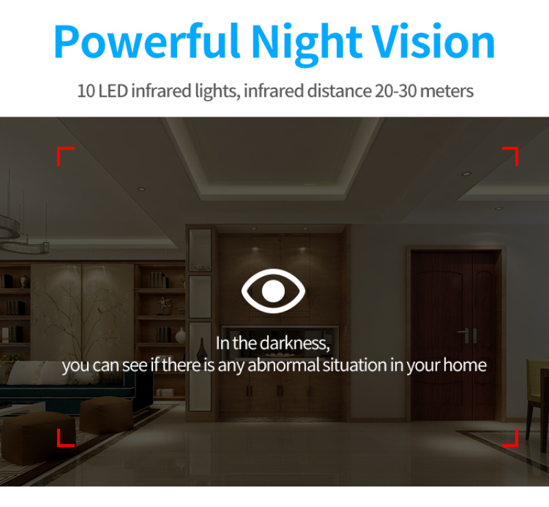 EWeLink IOT Camera Network High Night Vision Camera APP Remote Control Camera 360 Camera Smart Ip Camera Video Cameras