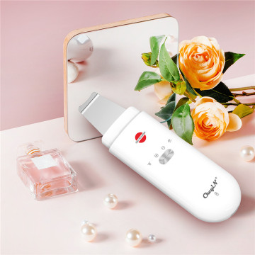 New 24000HZ Ultrasonic Skin Scrubber Powerful Deep Face Cleaning Machine Remove Blackhead Dirt Facial Lifting Peeling Shovel 50