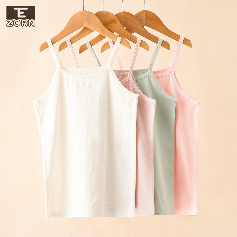 2020 summer baby camisole tanks boys sleeveless t shirt girls cami tops kids clothing