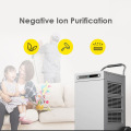 Intelligent Industrial Air Dehumidifier Easy Moving Wheels LED Display Factory Basement Moisture Remover