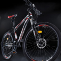 24/26 Inch Mountain Bike 21 Speed Shock Absorption Bicycle with Double Disc Brake