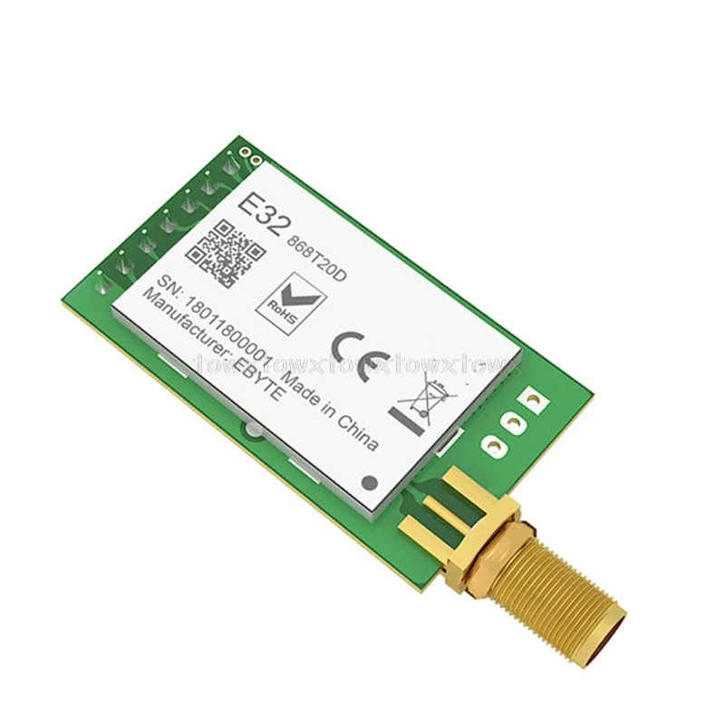 LORA SX1278 433MHz RF Module Transmitter Receiver E32-433T30D UART Long Range 433 MHz 1W Wireless Rf Transceiver O11 19 Dropship