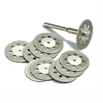 10pc 22mm diamond tools Dremel Rotary Tool accessories set diamond wheel cutting disc diamond grinding wheel for glass
