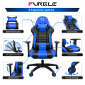 Furgle gaming chair white computer chair with leather boss chair office chair furniture wcg game chairs desk chair racing chair