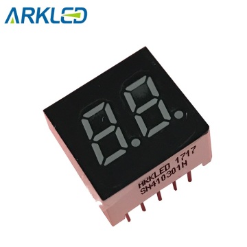0.3 inch two digits led display white color