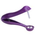 1PC Cherries Pitter Plastic Fruits Tools Fast Cherry Seed Removers Stainless Steel Cherry Gadgets Useful Kitchen Tools