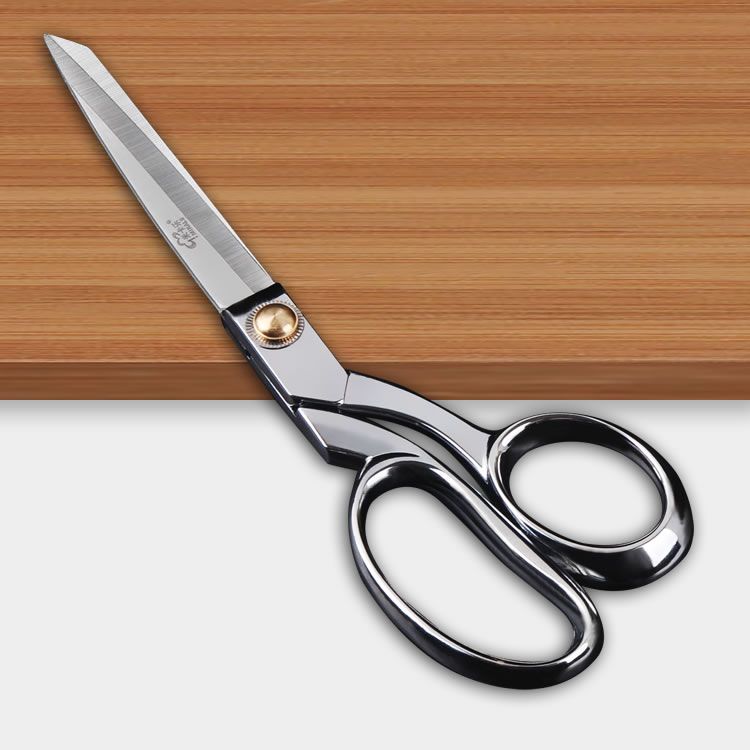 Free Shipping Mikala Full Stainless Steel Professional Tailor Scissors Household Sewing Clothes Laciness Scissors Textile Tool